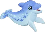 FurReal Friends Furreal - Dazzlin' Dimples My Playful Dolphin Plush Toy - 80+ Sounds & Reactions - Companion Pets and Interactive Toys for Kids - Boys and Girls - F2401 - Ages 4+