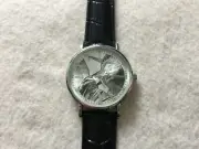 New Statue of Liberty Quartz Watch with a Black Band