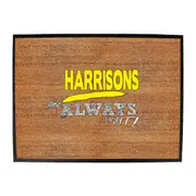 Harrisons Always Right - Funny Novelty Doormat Man Cave Floor mat