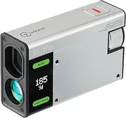 [CaddyTalk] Cube - Golf Rangefinder with Slope, Caddy Mode, 6X Super Clear View, 5-1,000M, Water Resistant, 700mAh Rechargeable Battery, Case | Range Finder Golf, Golf Gifts