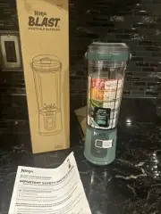 Ninja - Blast 18 oz. Portable Blender - Forest Green, Easy to clean & Caring
