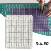 Acrylic Quilting Ruler DIY Quilt Patchwork Craft Cutting Measuring Ruler 6/12