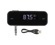 Universal 3.5Mm Wireless Mini Automatic Fm Transmitter Kit Music Fm Usb For Mobile Phone