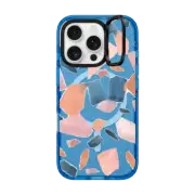 iPhone 16 Pro Impact Ring Stand Case MagSafe Compatible Terrazzo