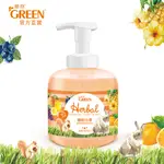 綠的GREEN 植物抗菌潔手慕斯-繽紛水果400ML