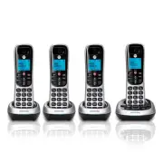 Motorola CD4014 CD4 Series Digital Cordless Telephone with Answering Machine ...