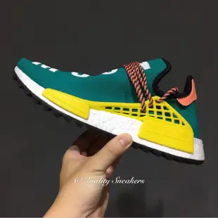 Quality Sneakers - Pharrell x Adidas NMD Trail Human Race 綠黃