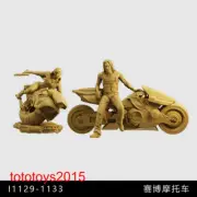 1/64 1/43 1/35 Stars Reeves motorcycle Scene Miniatures Figures Doll For Cars