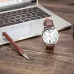 2023 QUARTZ WRIST WATCH +PEN GIFT SET FOR BOYFRIEND MEN