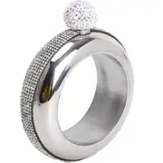Bracelet Flask Bangle Flasks Creative Stainless Steel And Hip Flask diamond-encrustedcolor