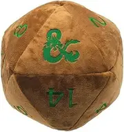 Ultra Pro Dungeons & Dragons Jumbo Feywild Copper/Green D20 Dice Plush