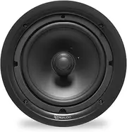 Phantom Series 2-Way in-Ceiling Speaker with 6 1/2 Inch Injected Poly Woofer and 1 Inch Silk Dome Tweeter
