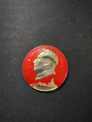 China PLA navy Chairman Mao badge