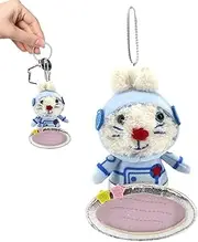 [Generic] Kids Name Tags for Backpack,Backpack Name Tag - Cartoon Schoolbag Doll Pendant, Multi-Purpose Doll Keychain for School Classroom, Library Or Room at Home