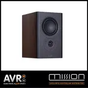 Mission LX-3MK2 Bookshelf Speakers - Black, Walnut & White Finishes