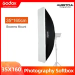 GODOX 35 X 160CM SPEEDLITE STUDIO STROBE FLASH PHOTO 反光柔光箱柔光