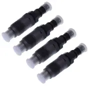 4 PCS Fuel Injector YM719255-53100 for KOMATSU PC12R-8 PC12R-8 PC15R-8