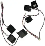 Right and Left Cliff Assembly,Compatible with Roborock S7 Robot Vacuum Cleaner Parts Cliff Sensor Accessories(R Wheel)