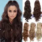 Big Curly 200g Extra Thick Synthetic Drawstring Ponytail Clip in Hair Extesnions