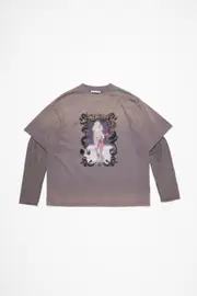 [ACNE STUDIOS] Short-sleeved t-shirt S Dark Mob