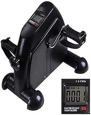 Up-Down Stepper Mini Exercise Bike Pedal Exerciser for Seniors with Digital Display and Adjustable Resistance,Portable I