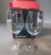 Riedel Brilliance Wine Glasses Fine Crystal 560ml 19.75 Oz Set Of 2 Bar Gift NIB