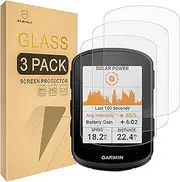 Mr.Shield [3-Pack] Screen Protector For Garmin Edge 540 and Garmin Edge 840 [Tempered Glass] [Japan Glass with 9H Hardness] Screen Protector Foils with Lifetime Replacement