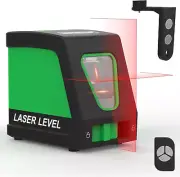 Red Laser Level, 100 Feet Self Leveling Line Laser with Remote Control BNWT