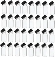 Gogogmee 100pcs Small Refillable Glass Perfume Bottles Travel Containers for Essential Oils Cosmetics and Liquids Stylish Convenient Storage for Parties and Appointments