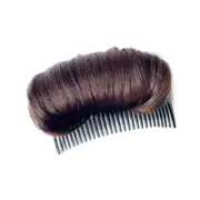 3 Pcs Synthetic Hair Invisible Bangs Pad High Straight Hair Up Comb False Hair Accessories Natural Hair Extension For Women Wig