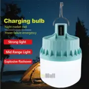 Portable LED Hanging Spotlight Rechargeable Camping Lantern Flashlight Tent Lamp