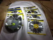 8PC IRWIN/MASTER MECHANIC 7-1/4" SAW BLADES - (SEE DESCRIPTION FOR LIST )