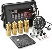 Hromee Tire Deflators Kit with 80 PSI Pressure Gauge Adjustable and Automatic Air Deflate with Valve Core Repair Tool for Offroad Vehicles, Cars, Truck, Motorcycle 6-30 PSI