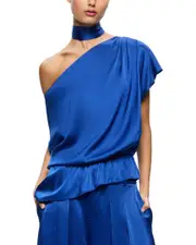 alice + olivia Mitsuko Blouse with Scarf