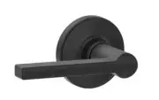 (Lot of 12) Schlage J10 SOL 622 Matte Black Solstice Passage Door Lever Set