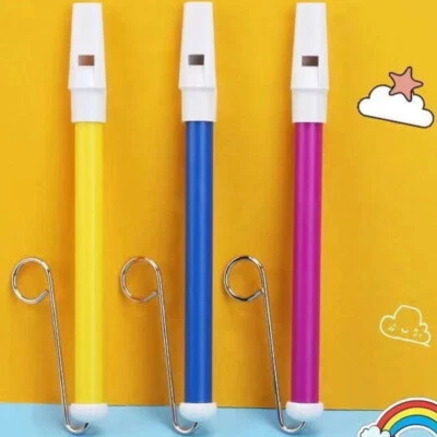 3 Pcs Sliding Whistle Toys Child Toddler Blow Instrument Wind Musical