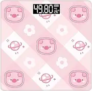 Smart Scale,Bathroom Smart Body Scan Scale - High Precision Digital Weighing Machine with Temperature, Health Analyzer Wireless for BMI, Muscle Mass Composition