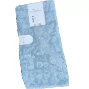 Just Imagine Embossed Baby Blanket Construction Trucks Cars Vehicles Light Blue