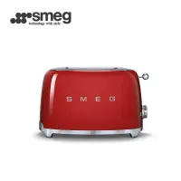 在飛比找誠品線上優惠-【SMEG】義大利復古美學 2片式烤麵包機-魅惑紅