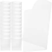 VILLFUL 100PCS Foam Packing Pouches Tear Resistant Packing Sleeves for Glassware Cups Fragile Items Reusable Foam Sheets for Safe Shipping Moving