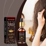 Caffeine Hair Growth Essential Oil White To Black Hair Care Nutrition Supple Hair Oil