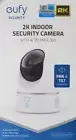 Eufy Security 2k Indoor Pan & Tilt Camera with AI Technology | White
