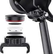 DLENP Bicycle Mount for AirTag, AirTag Holder Hidden on Saddle for Bicycle Saddle, Waterproof GPS Tracker Bicycle Accessories with Theft Protection, Compatible with Mountain Bikes, Road Bikes
