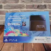 PlayStation 4 PS4 FIFA 14 World Cup Brazil Limited Pack Box Console Unused Japan