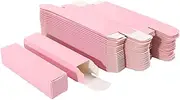 COSIDEA 50 PCS Empty Pink Lip Gloss Boxes W23 xW23 xH103mm / 0.9*0.9*4.05 inch inch, Cosmetic Perfume / Mascara Box Packaging for Small Business Wholesale, small Kraft Paper Box Luxury Holder Wrapping
