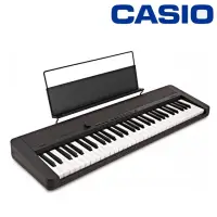 在飛比找momo購物網優惠-【CASIO 卡西歐】時尚風標準61鍵電子琴 黑色款 / 有