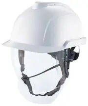 MSA GA90047 Hard Hat Chinstrap - 4-Point Universal Attachment, 3/4" Polyester...