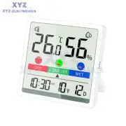 Indoor Colorful LCD Thermometer Hygrometer Digital Temperature Humidity Meter