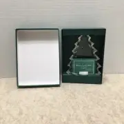 Marquis Waterford Crystal Christmas Tree Clear Tray Candy Dish New in Box