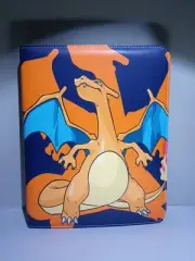 CHARIZARD Pokemon Trading Card 3 Ring 9 Pocket ZIP BINDER 50 Page